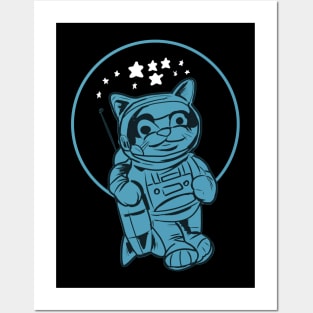 Space Cat Mofo Posters and Art
